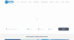 Desktop Screenshot of myholidaysrentals.com